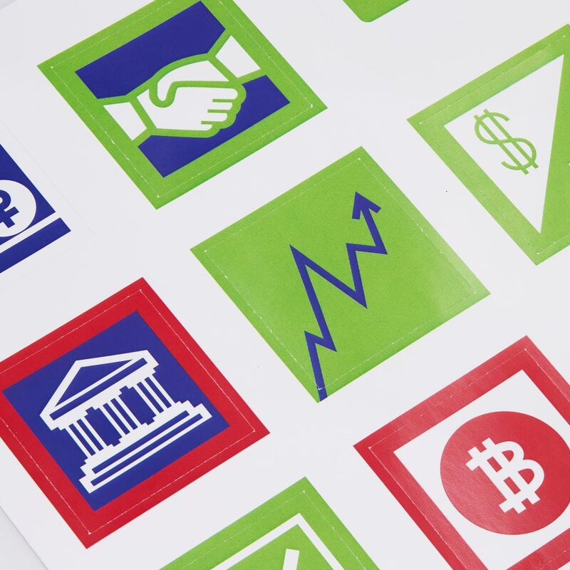 Стикерпак бумажный Industry, финансы арт.19942.02