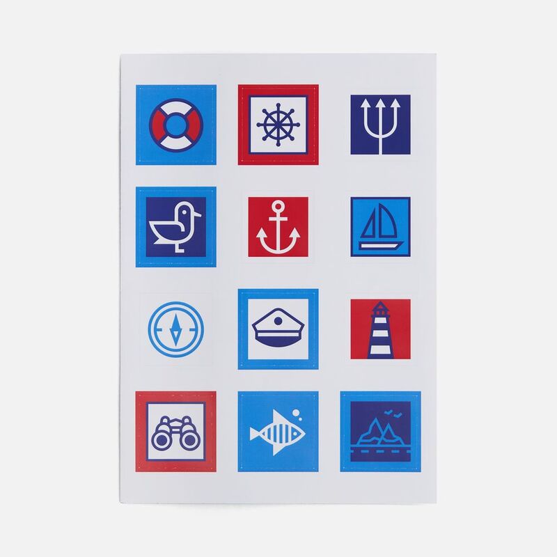 Стикерпак бумажный Industry, море арт.19942.07