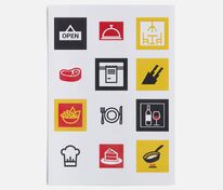 Стикерпак бумажный Industry, кафе арт.19942.11