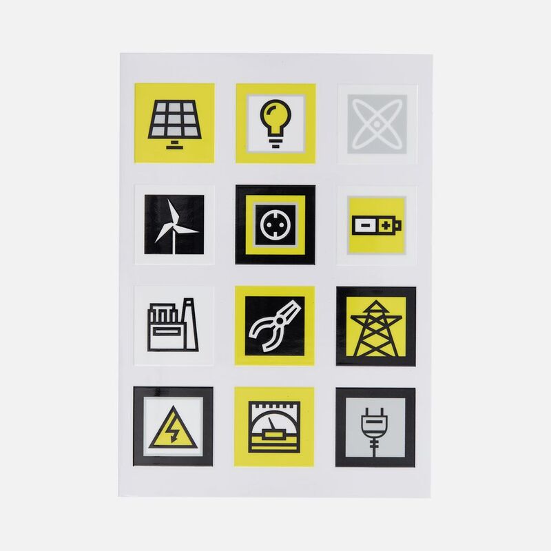 Стикерпак UV-DTF Industry, энергетика арт.19943.01