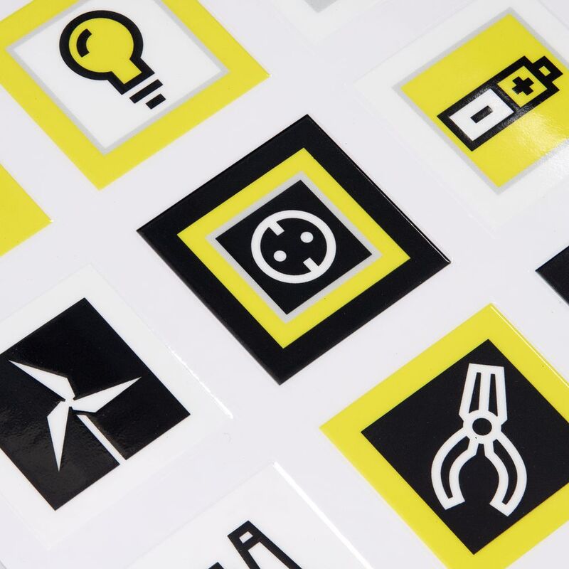 Стикерпак UV-DTF Industry, энергетика арт.19943.01