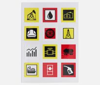 Стикерпак UV-DTF Industry, нефть арт.19943.05