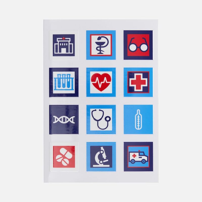 Стикерпак UV-DTF Industry, медицина арт.19943.09