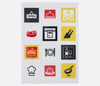 Стикерпак UV-DTF Industry, кафе арт.19943.11