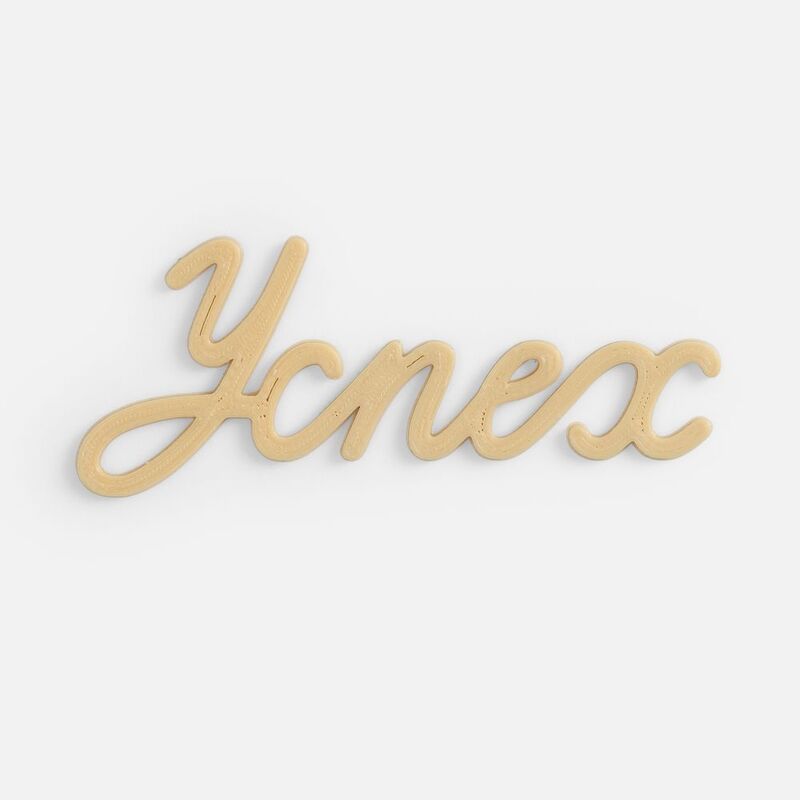 Подвеска Word, 3D-печать на заказ, успех арт.19969.05