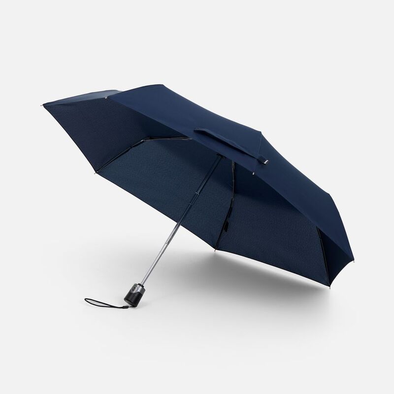 Складной зонт Take It Duo, темно-синий арт.5668.42