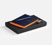Набор Doppio Memory, синий с оранжевым арт.23143.42