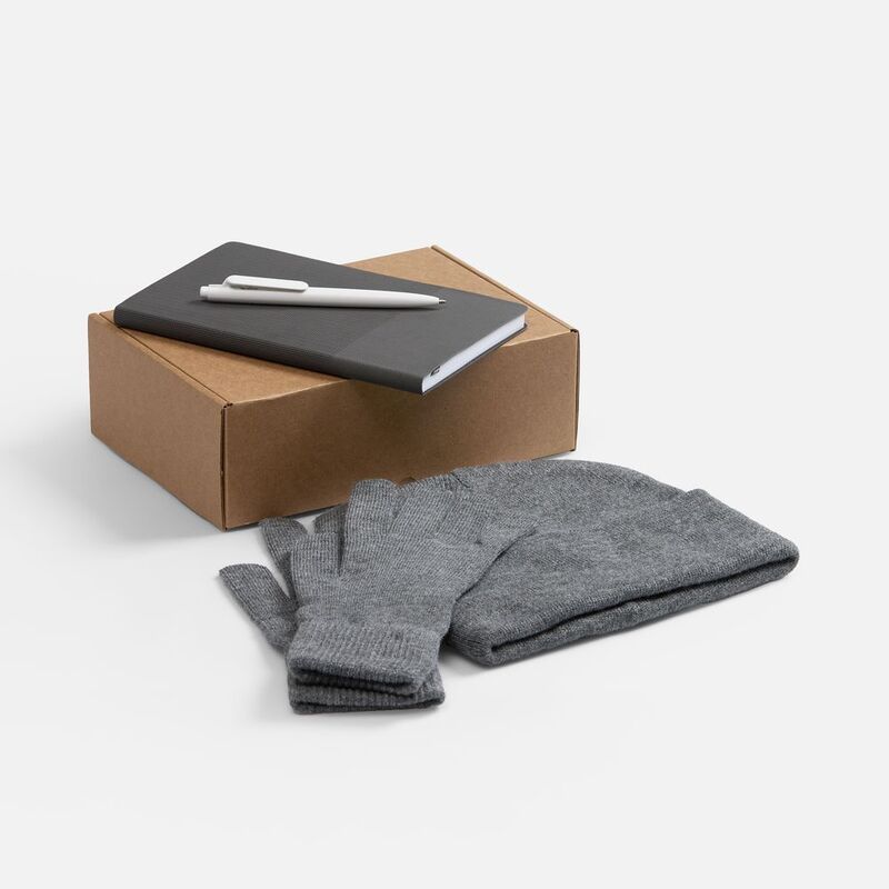 Набор Knit Warm, серый арт.21812.10