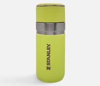 Термобутылка Go Quick Flip 470, желто-зеленая (цитрон) арт.20597.90