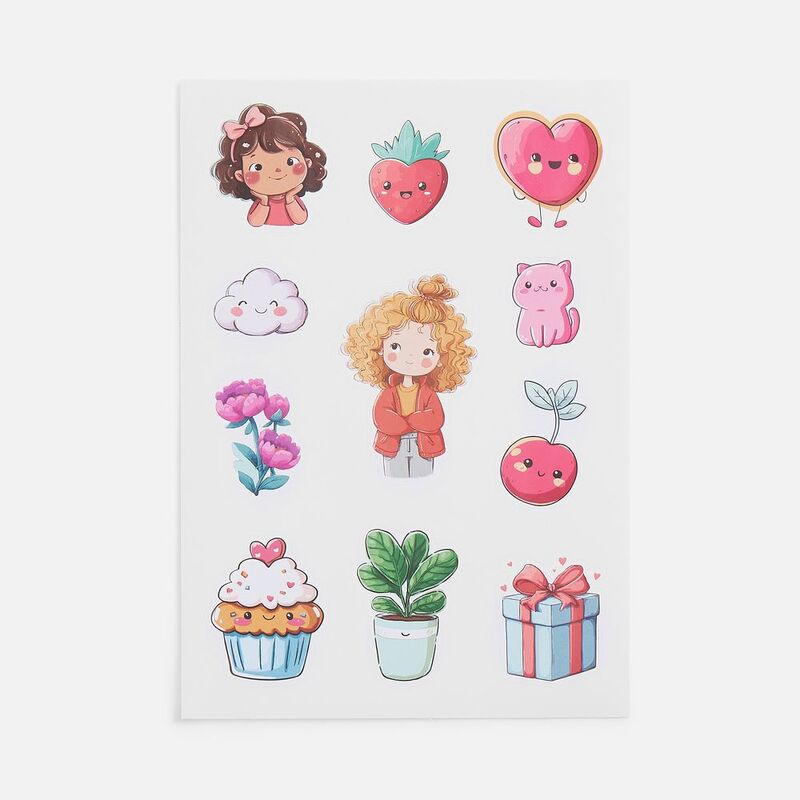 Стикерпак бумажный Thematik, для девочек арт.19071.04