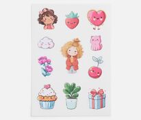 Стикерпак бумажный Thematik, для девочек арт.19071.04