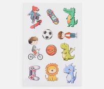 Стикерпак UV-DTF Thematik, для мальчиков арт.19072.03