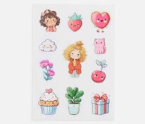 Стикерпак UV-DTF Thematik, для девочек арт.19072.04