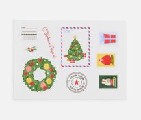 Стикерпак UV-DTF Thematik, новогодний арт.19072.05