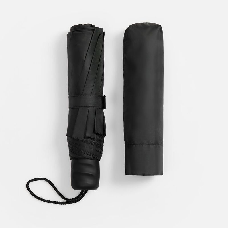 Зонт складной Basic, ver.2, черный арт.21805.30