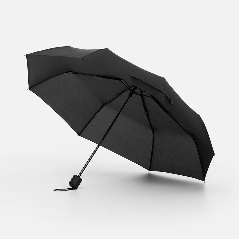 Зонт складной Basic, ver.2, черный арт.21805.30