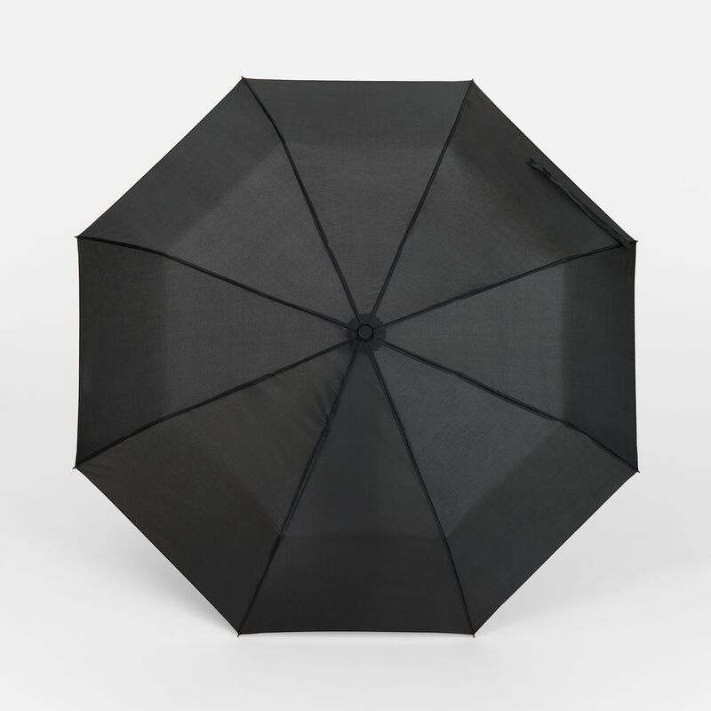 Зонт складной Basic, ver.2, черный арт.21805.30