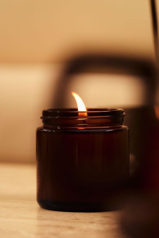 Свеча ароматическая Calore, тонка и макадамия арт.16224.58