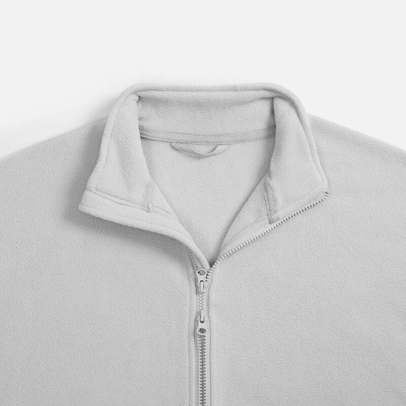 Куртка флисовая унисекс Nebo, светло-серая арт.20444.10