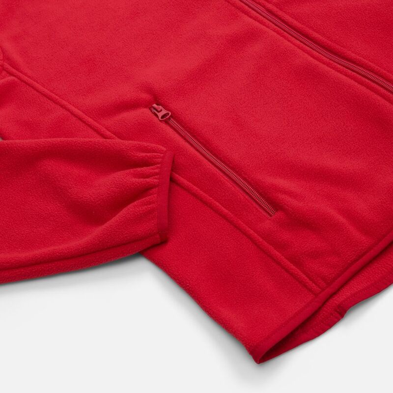 Куртка флисовая унисекс Ben Mac, красная арт.18620.50