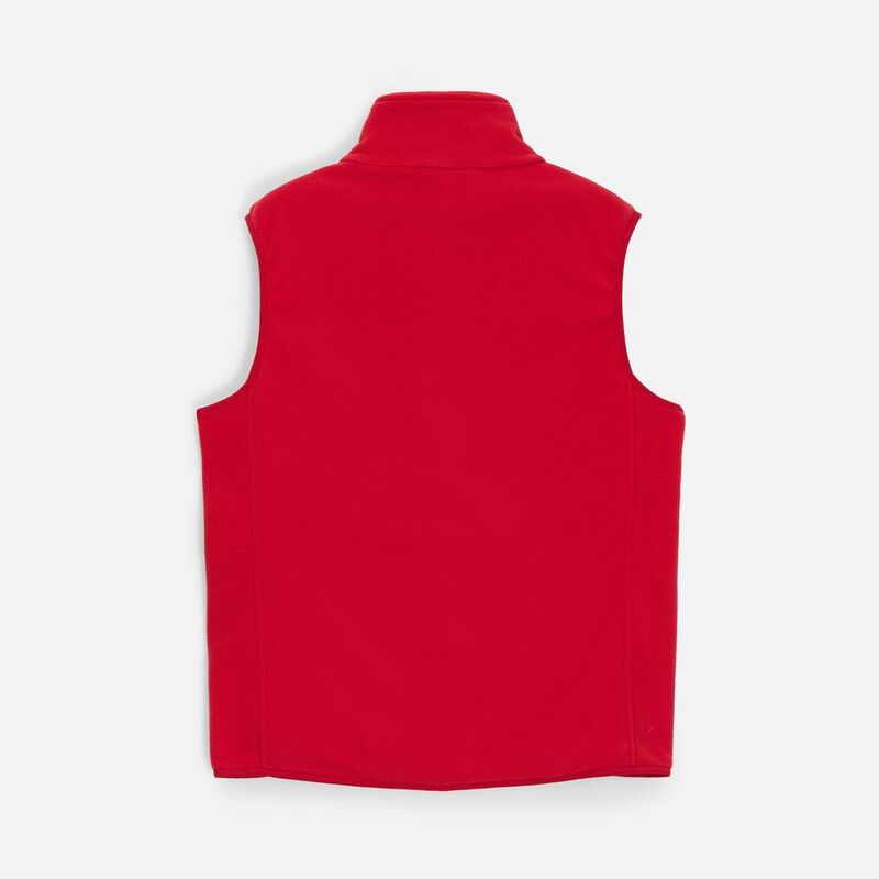 Жилет флисовый унисекс Ben Mac, красный арт.18621.50