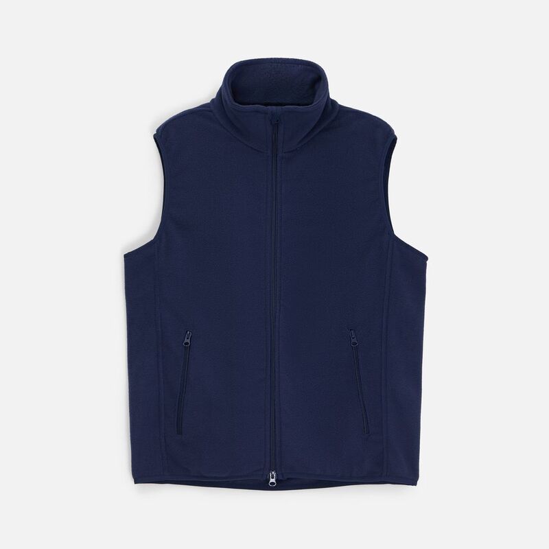 Жилет флисовый унисекс Ben Mac, темно-синий арт.18621.40