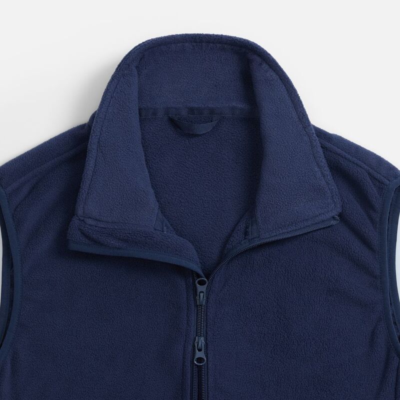 Жилет флисовый унисекс Ben Mac, темно-синий арт.18621.40